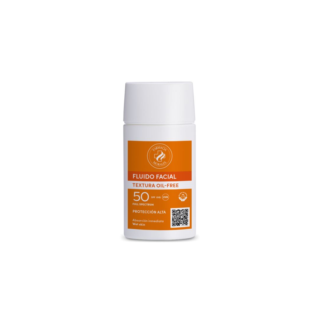 Fluido facial SPF 50. Oil Free