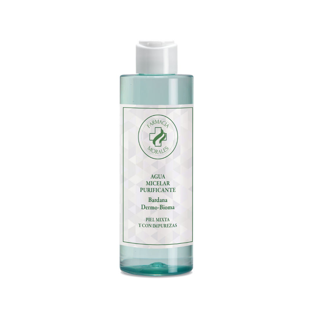 Agua micelar purificante