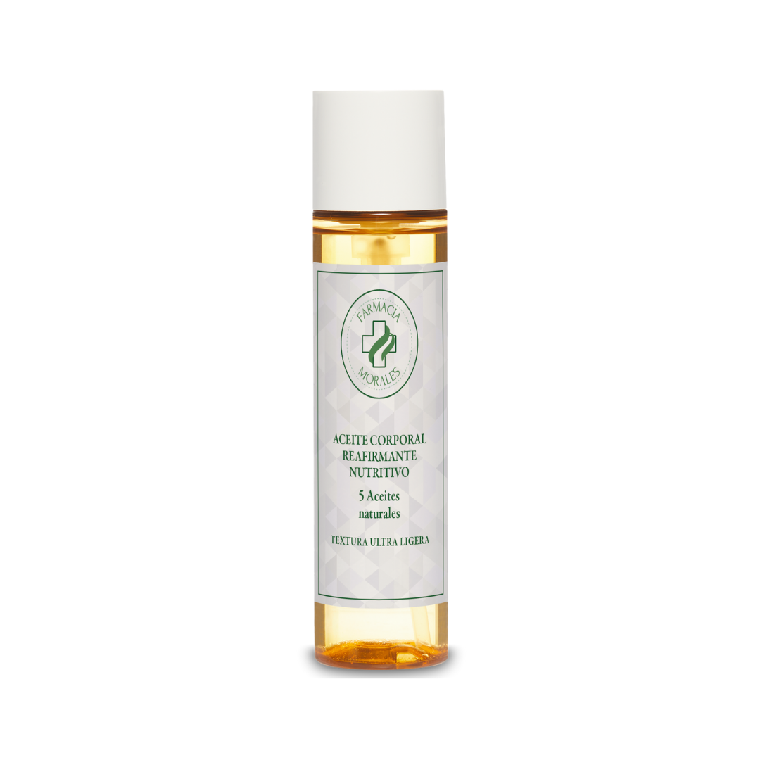 Aceite corporal reafirmante nutritivo
