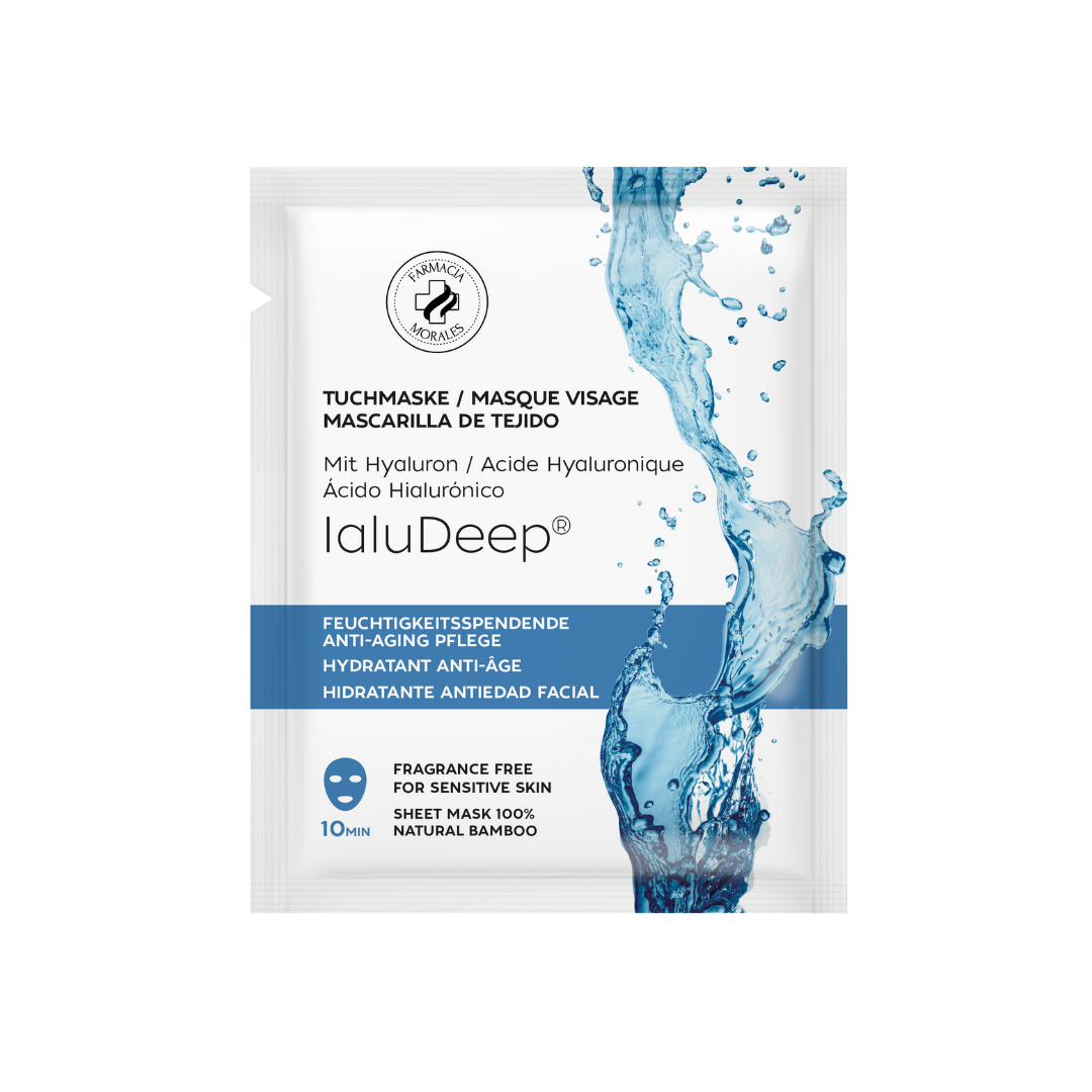 Mascarilla hidratante facial de tejido