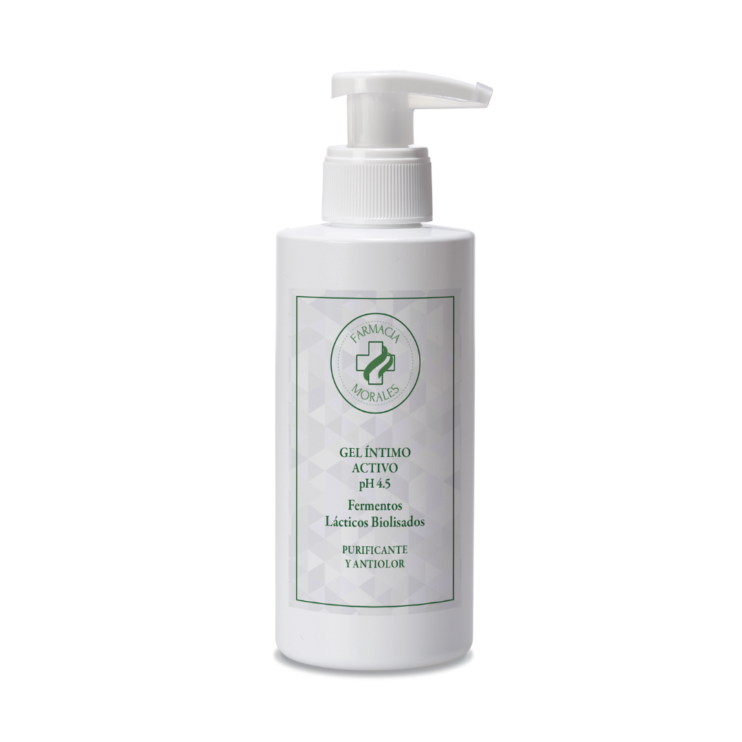 Gel íntimo activo. pH 4,5